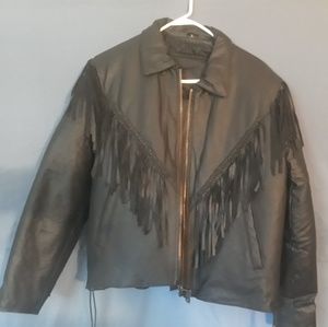 USA Bikers Dream Apparel leather jacket